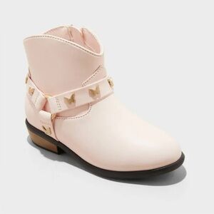 Cat & Jack Girls Gracie Harness Western Boots - Size 6 New